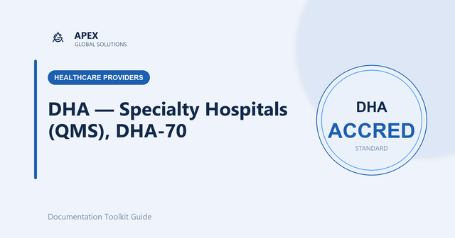 A Complete Overview of DHA-70: Accreditation for Specialty Hospitals in Dubai