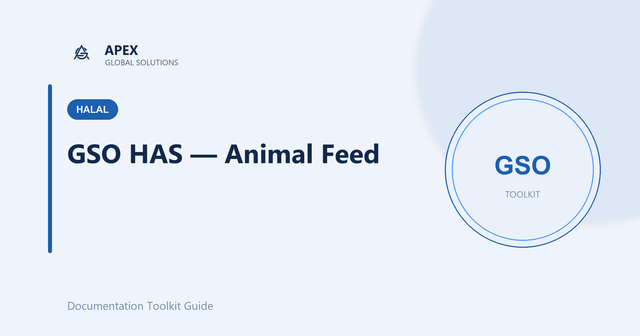 What is a GSO Halal Assurance System for Animal Feed? A Complete Overview