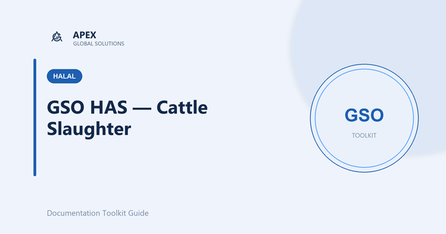 GSO Halal Assurance for Cattle Slaughter: What Abattoirs Need to Know