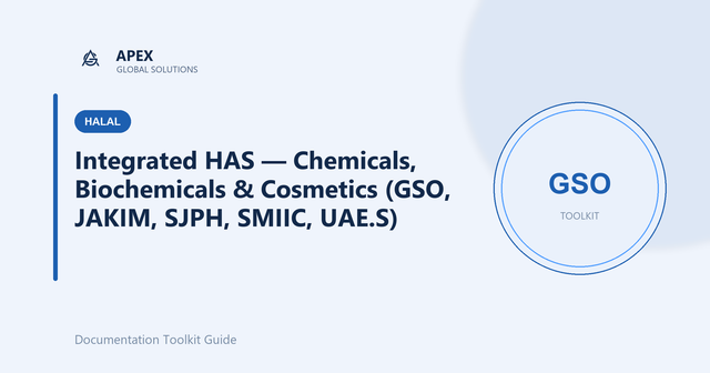 Halal Certification for Chemicals, Biochemicals and Cosmetics: How an Integrated HAS Unlocks Five Markets at Once