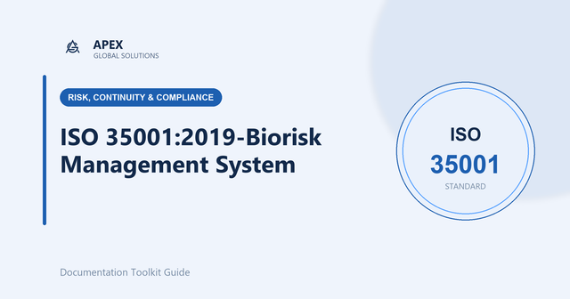 ISO 35001: How Laboratories Manage Biorisk Safely and Securely