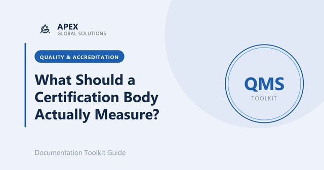 What Should a Certification Body Actually Measure?