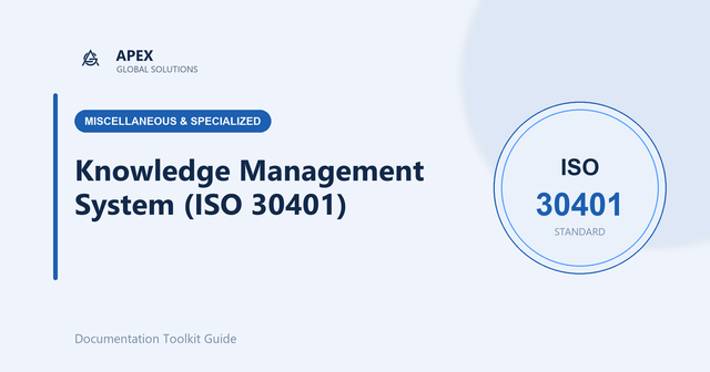 What is ISO 30401? Turning Organisational Knowledge into a Managed Asset