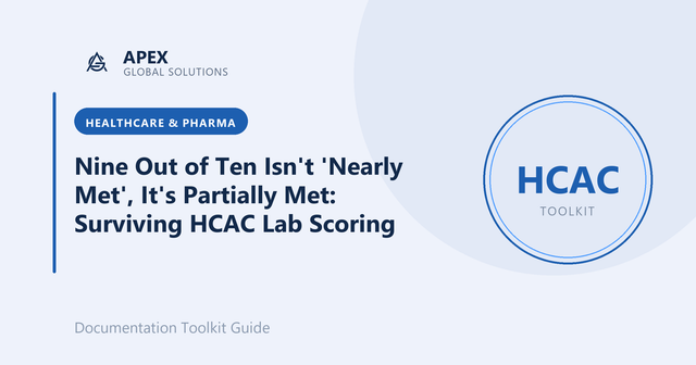 Nine Out of Ten Isn't 'Nearly Met', It's Partially Met: Surviving HCAC Lab Scoring