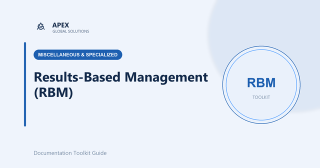 What is Results-Based Management? A Complete Guide to RBM for Programs and Organisations