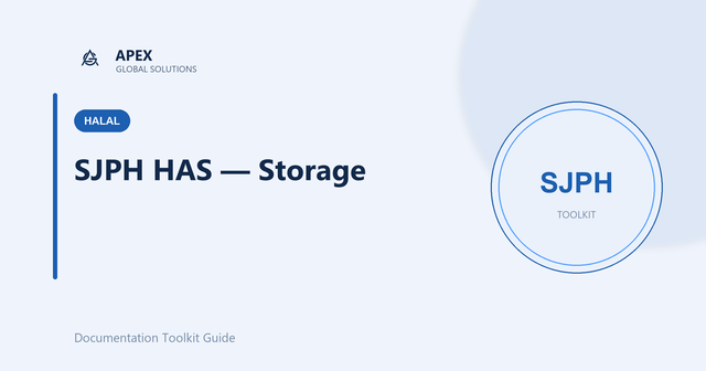 What is the SJPH Halal Assurance System for Storage Operations? A Complete Overview Guide