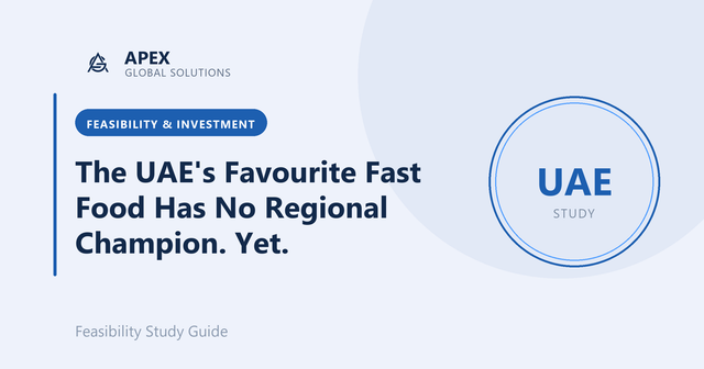 The UAE's Favourite Fast Food Has No Regional Champion. Yet.