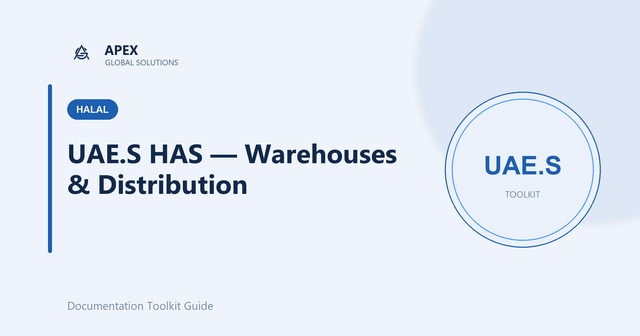 What is the UAE.S Halal Assurance System for Warehouses & Distribution? A Complete Overview Guide