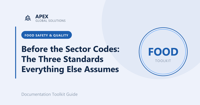 Before the Sector Codes: The Three Standards Everything Else Assumes