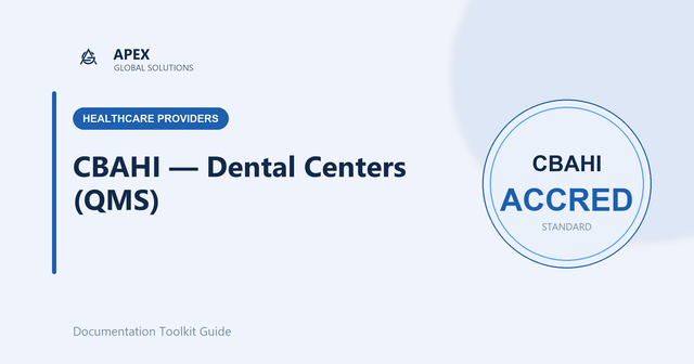 How Do Dental Centers Achieve CBAHI Accreditation? A Practical Guide to the 2022 Standards