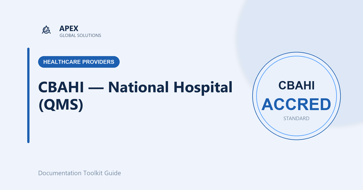 What Are the CBAHI National Hospital Standards? A Complete Overview for Acute-Care Hospitals