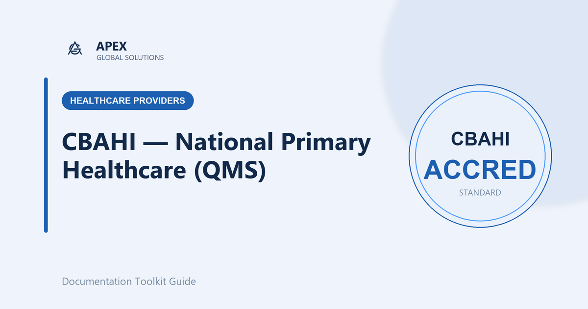 CBAHI Accreditation for Primary Healthcare Centers: A Guide to the National PHC Standards