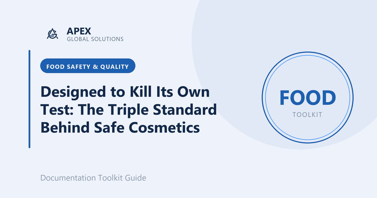 Designed to Kill Its Own Test: The Triple Standard Behind Safe Cosmetics