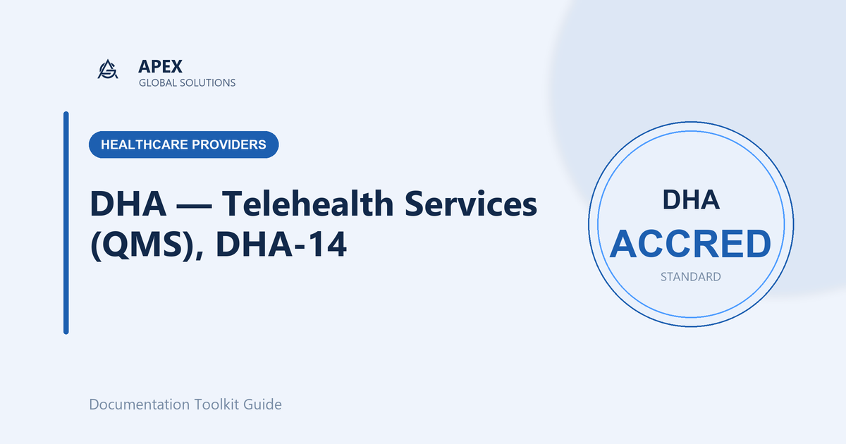 What is DHA-14? The Dubai Telehealth Standard Every Virtual Care Provider Should Know