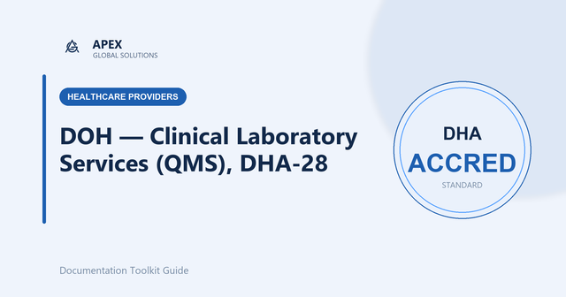 Clinical Laboratory Accreditation in Dubai: A Practical Guide to DHA-28