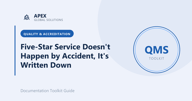 Five-Star Service Doesn't Happen by Accident, It's Written Down