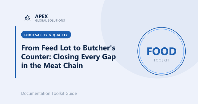 From Feed Lot to Butcher's Counter: Closing Every Gap in the Meat Chain