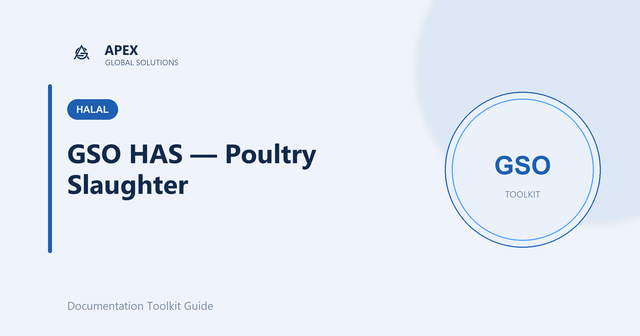 What is the GSO Halal Assurance System for Poultry Slaughter? A Complete Overview Guide