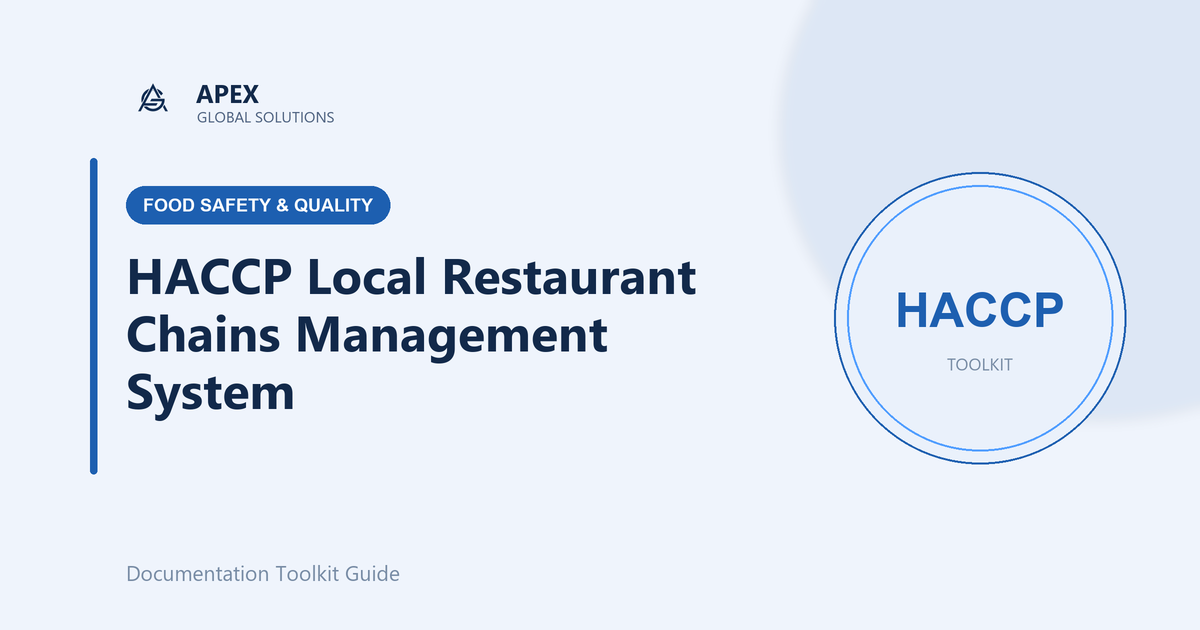Scaling Safely: A HACCP Guide for Local and Regional Restaurant Chains