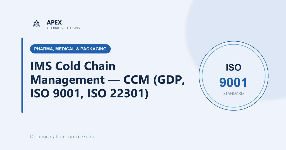 Cold Chain Management for Pharmaceuticals: A Complete Overview Guide