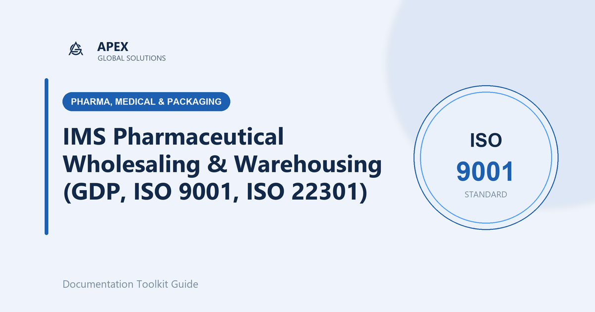 Good Distribution Practice for Pharmaceutical Wholesaling and Warehousing: A Complete Guide