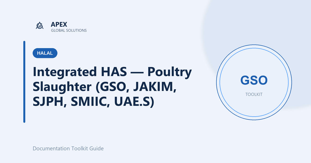 One Plant, Five Halal Regimes: The Integrated Halal Assurance System for Poultry Slaughter Explained