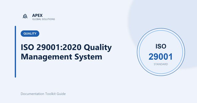 A Complete Guide to ISO 29001:2020 — Quality Management for the Oil, Gas & Petrochemical Supply Chain