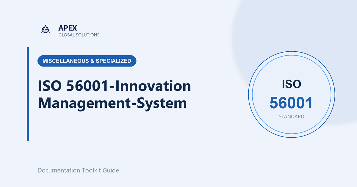 What is ISO 56001? A Complete Guide to the Innovation Management System Standard