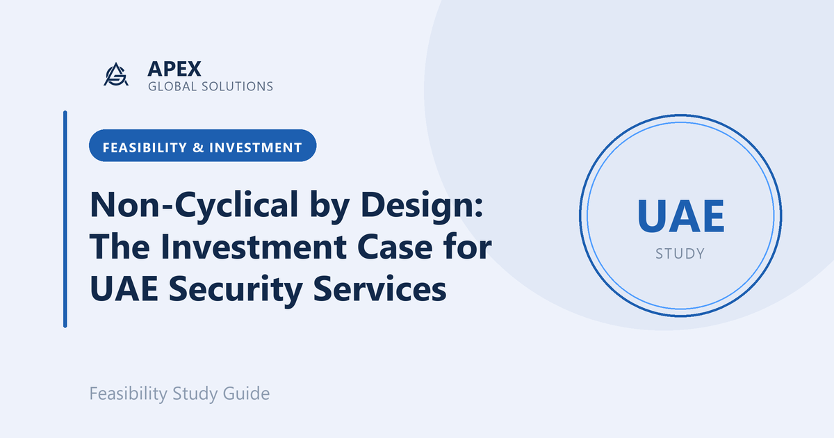 Non-Cyclical by Design: The Investment Case for UAE Security Services
