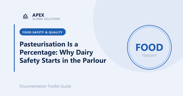 Pasteurisation Is a Percentage: Why Dairy Safety Starts in the Parlour