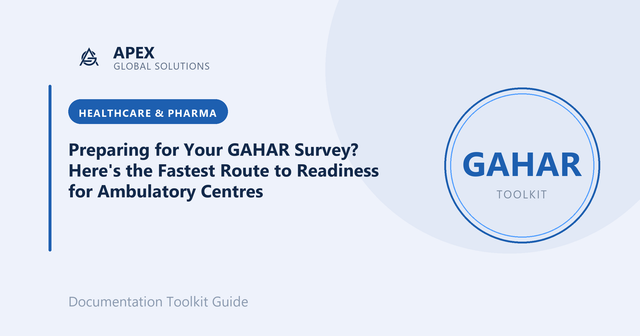 Preparing for Your GAHAR Survey? Here's the Fastest Route to Readiness for Ambulatory Centres