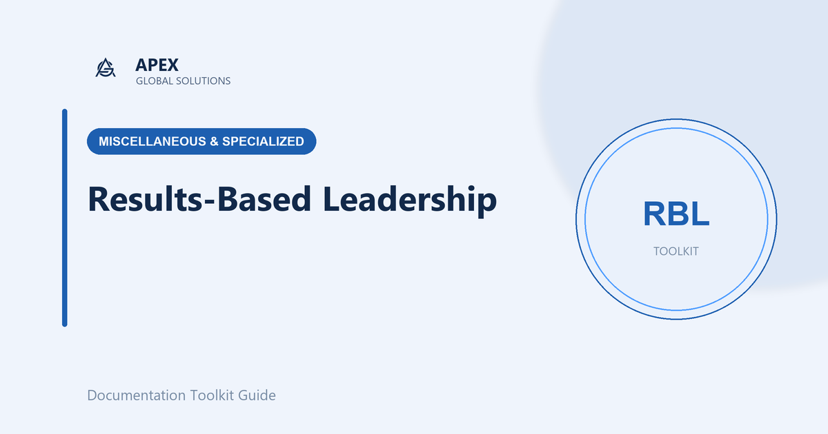 Results-Based Leadership: How to Build a Management System That Holds Leaders Accountable for Outcomes