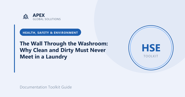 The Wall Through the Washroom: Why Clean and Dirty Must Never Meet in a Laundry