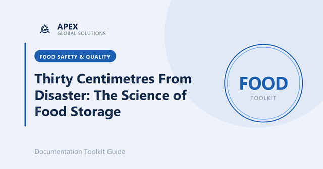 Thirty Centimetres From Disaster: The Science of Food Storage