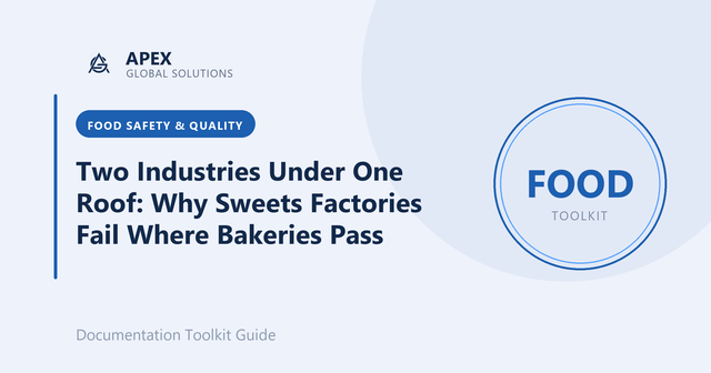 Two Industries Under One Roof: Why Sweets Factories Fail Where Bakeries Pass