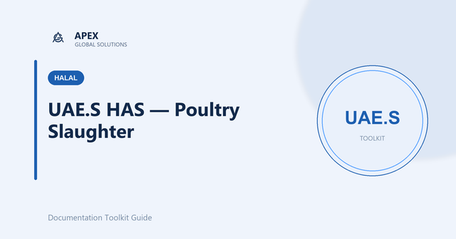 Halal Poultry Slaughter for the UAE Market: A Complete Certification Guide