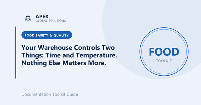 Your Warehouse Controls Two Things: Time and Temperature. Nothing Else Matters More.