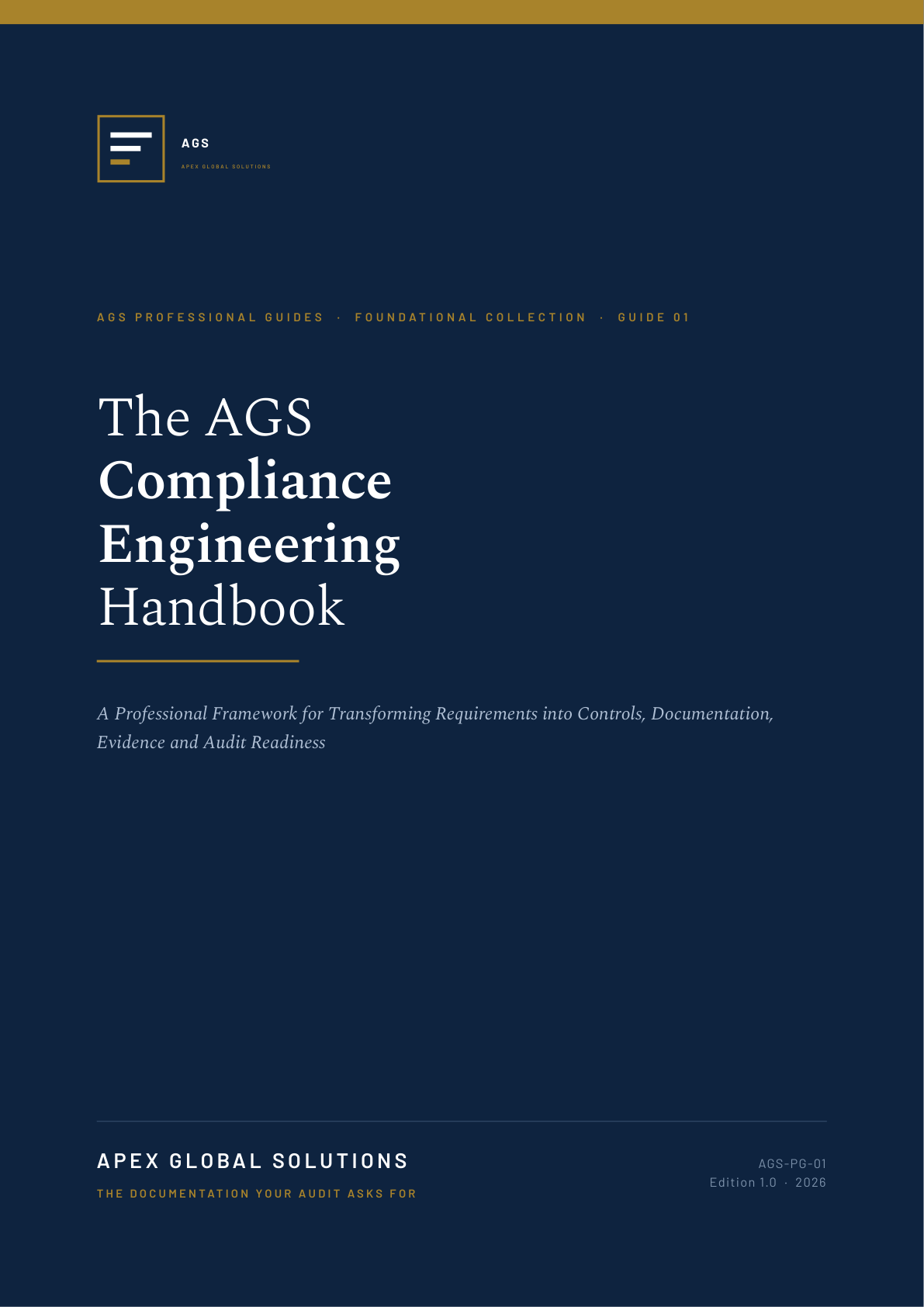 Cover of The AGS Compliance Engineering Handbook
